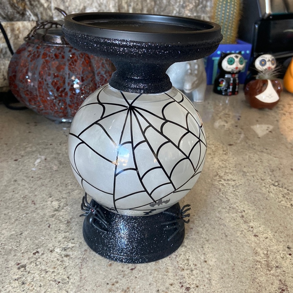 Bath & Body Halloween 3 wick candle holder